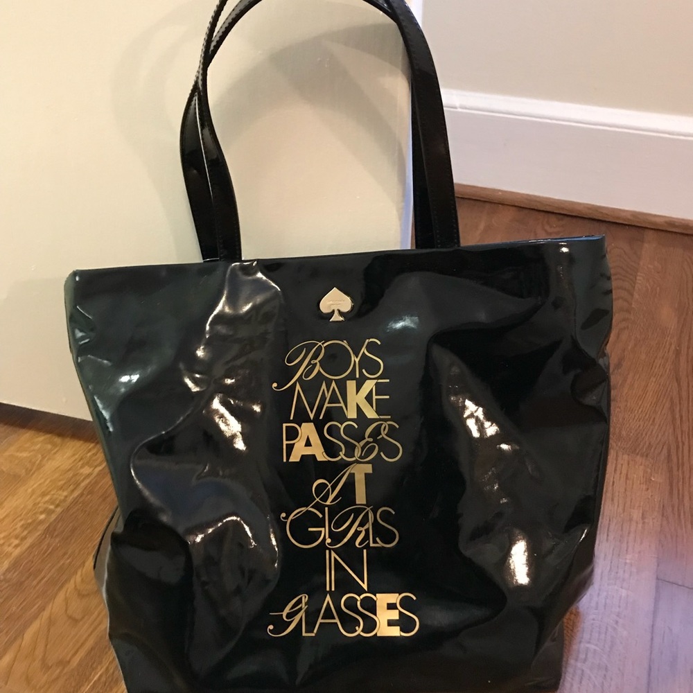🆕! Kate Spade Bon Shopper Tote. Boys Make Passes